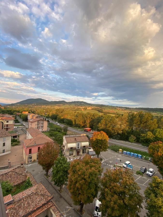 La Terrazza Sul Trebbia Apartman Rivergaro Kültér fotó